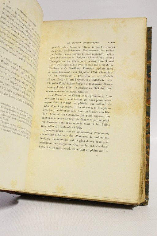 Souvenirs du général Championnet (1792-1800)