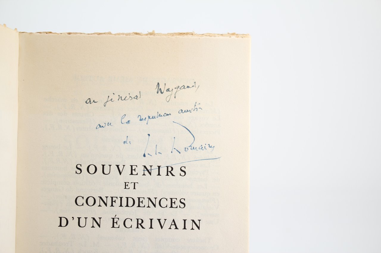 Souvenirs et Confidences d'un Ecrivain