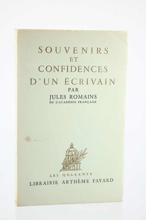 Souvenirs et Confidences d'un Ecrivain