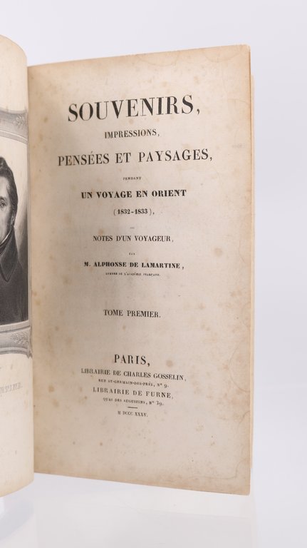 Souvenirs, impressions, pensées et paysages, pendant un voyage en Orient …