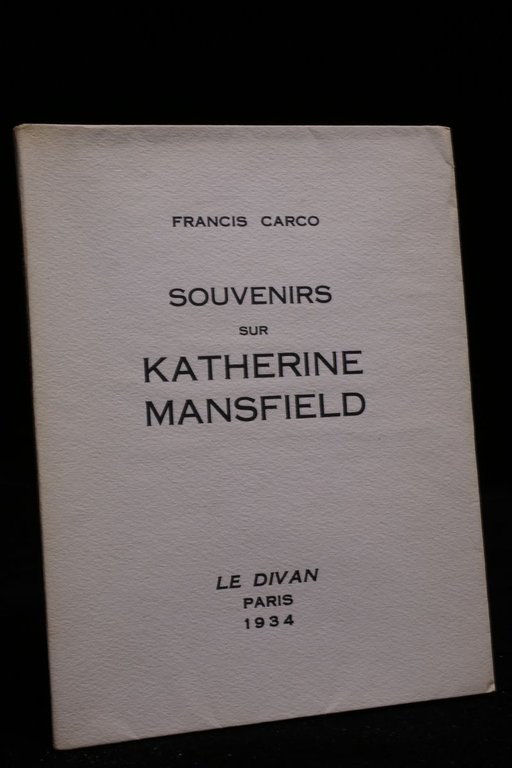 Souvenirs sur Katherine Mansfield