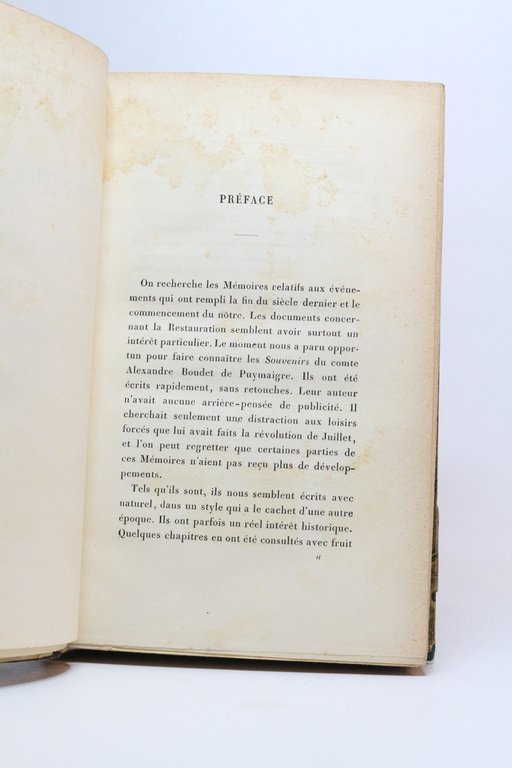 Souvenirs sur l'émigration, l'Empire et la Restauration publiés par le …