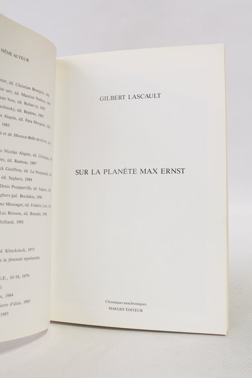 Sur la planète Max Ernst
