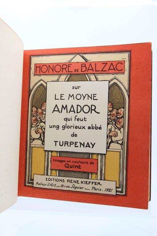 Sur le moyne Amador qui feut ung glorieux abbé de …