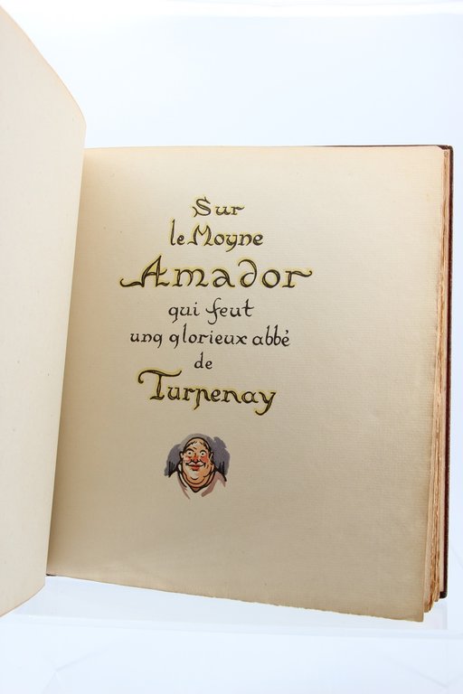 Sur le moyne Amador qui feut ung glorieux abbé de …