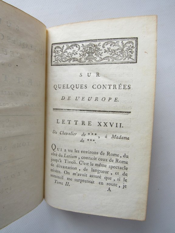 Sur quelques contrées de l'Europe, ou Lettres du Chevalier de …