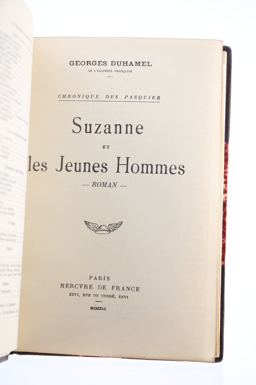 Suzanne et les jeunes Hommes