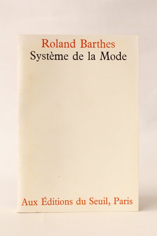 Système de la mode
