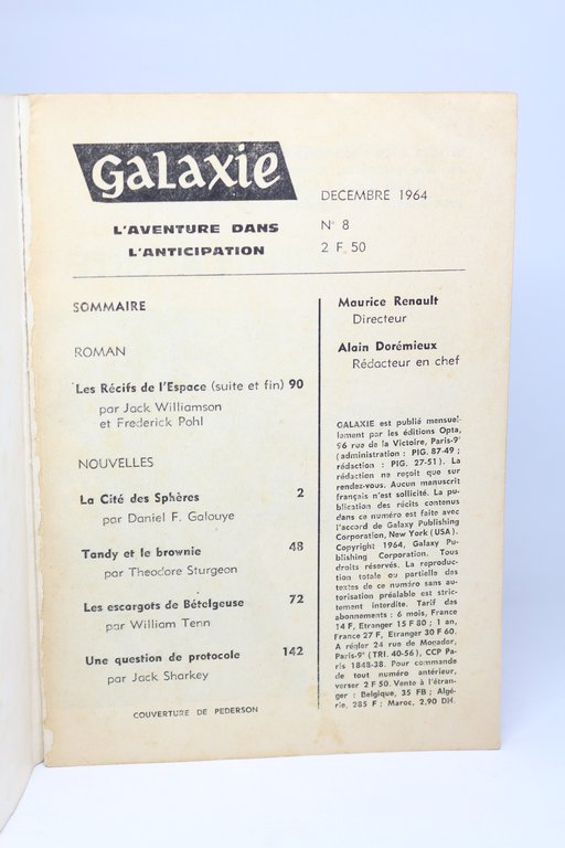 Tandy et le brownie - In Galaxie N°8