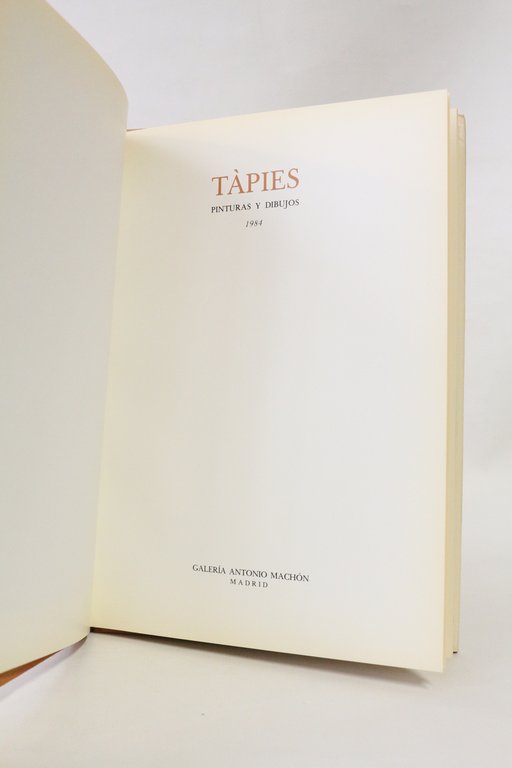 Tapies. Pinturas y dibujos 1984