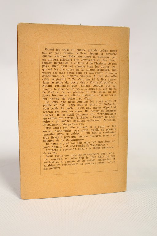 Témoignage malgache et colonialisme