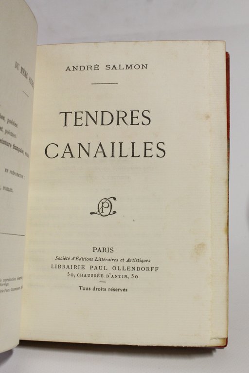 Tendres canailles