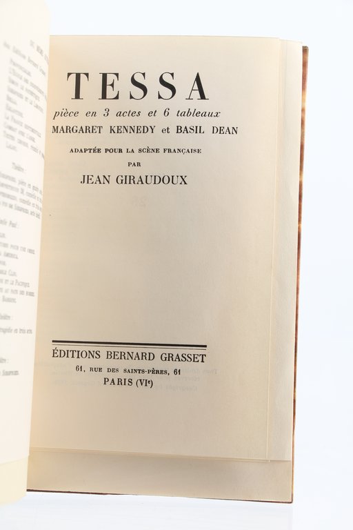 Tessa (La Nymphe au Coeur fidèle)