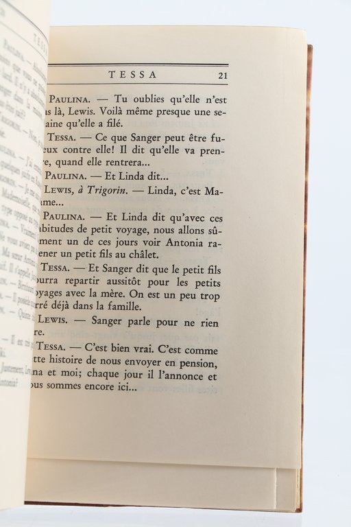 Tessa (La Nymphe au Coeur fidèle)