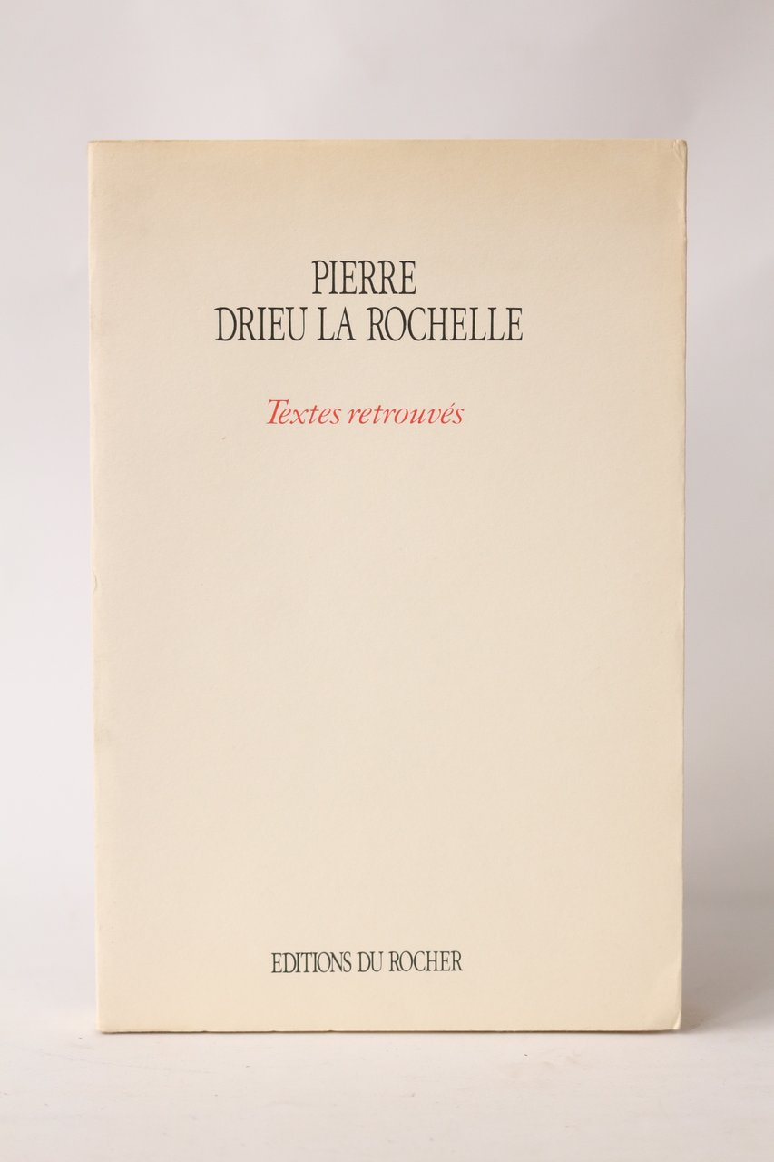 Textes retrouvés