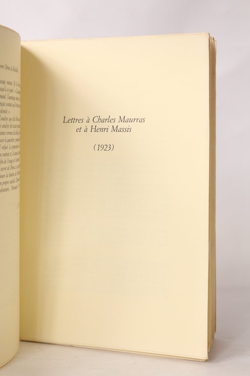 Textes retrouvés