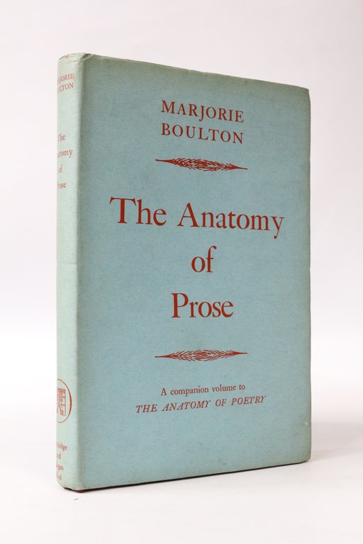 The anatomy of prose
