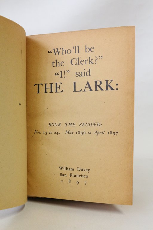 The Lark, série complète des numéros 1 à 24