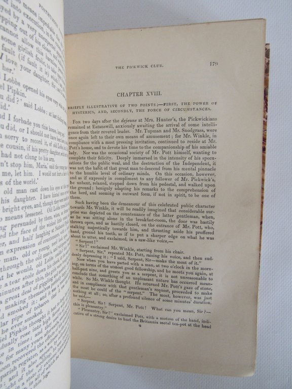 The posthumous papers of the Pickwick club