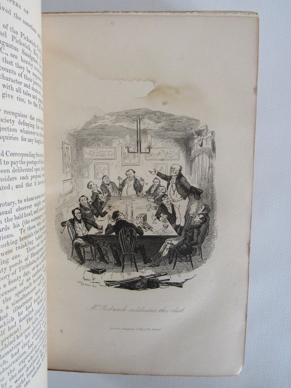 The posthumous papers of the Pickwick club