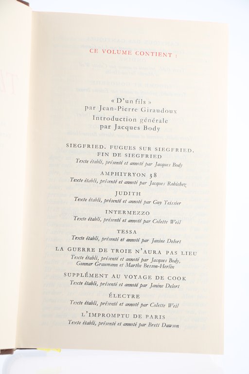 Théâtre complet