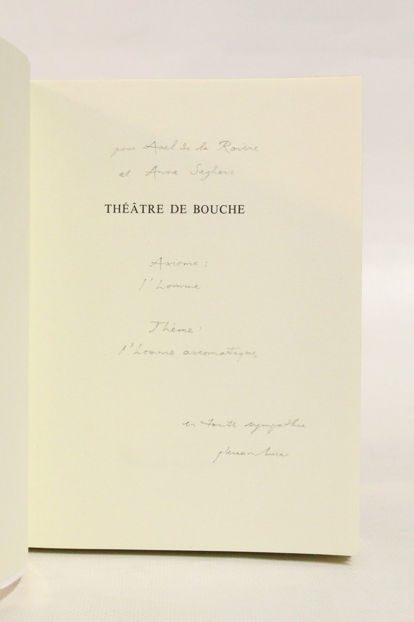 Théâtre de bouche