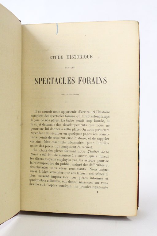 Théâtre de la foire. Recueil de pièces représentées aux Saint-Germain …