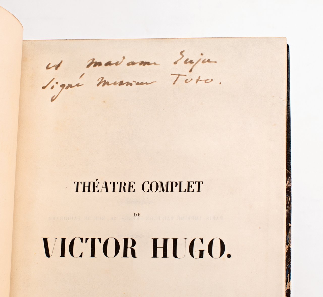 Théâtre de Victor Hugo. Hernani - Marion Delorme - Le …
