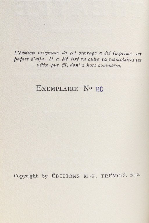 Théâtre inédit en français. Tome I : L'étrange gentleman. - …