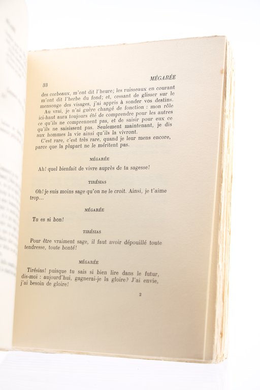 Théâtre. Mégarée. - Un voyageur ou A beau parler qui …