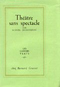 Théâtre sans spectacle