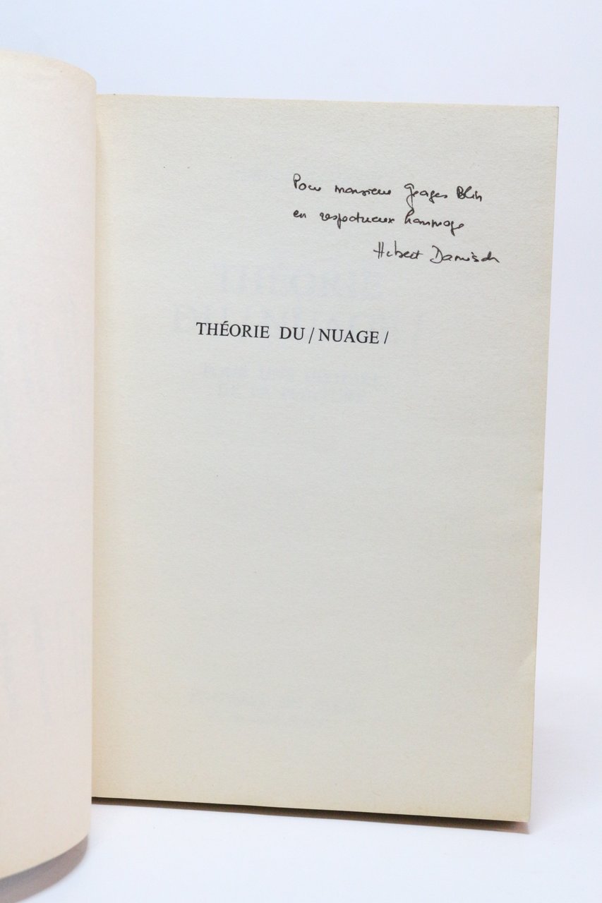 Théorie du nuage. Pour une histoire de la peinture