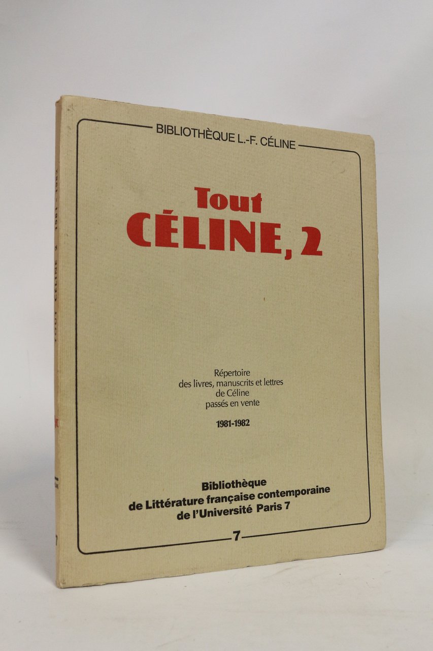 Tout Céline 2