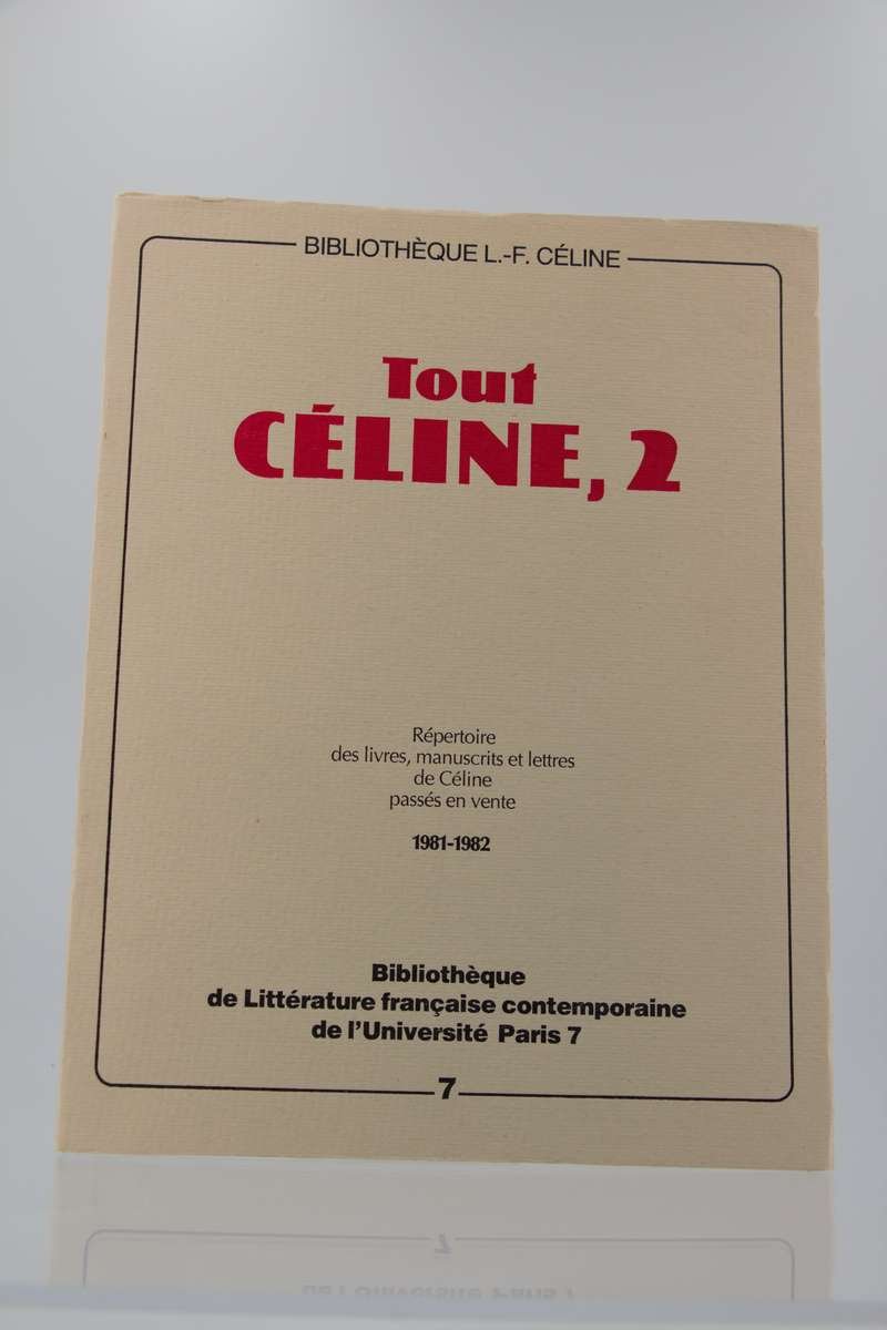 Tout Céline 2