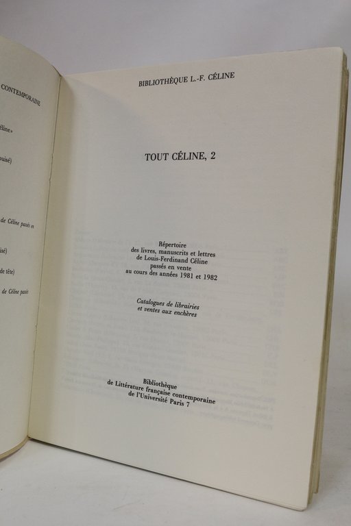 Tout Céline 2