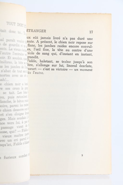 Tout dort et je veille