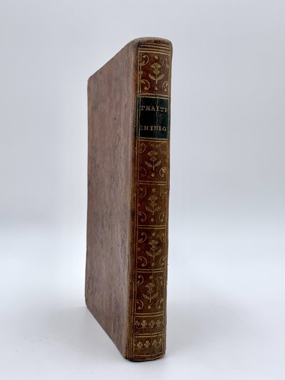 Traité chimique de l'air et du feu