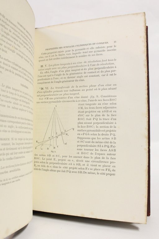 Traité de géométrie descriptive pour l'enseignement secondaire classique. Supplément au …