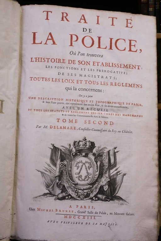 Traité de la police, Où l'on trouvera l'Histoire de son …