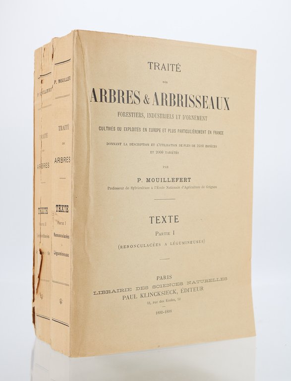 Traité des arbres et des arbrisseaux forestiers, industriels et d'ornement …