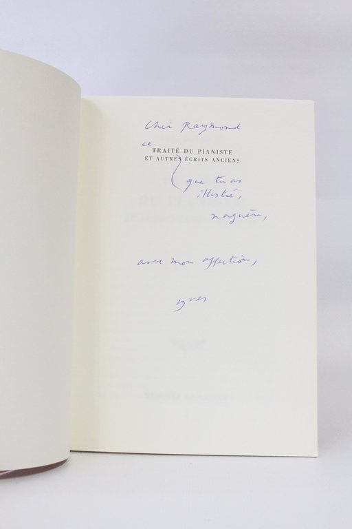 Traité du pianiste et autres écrits anciens