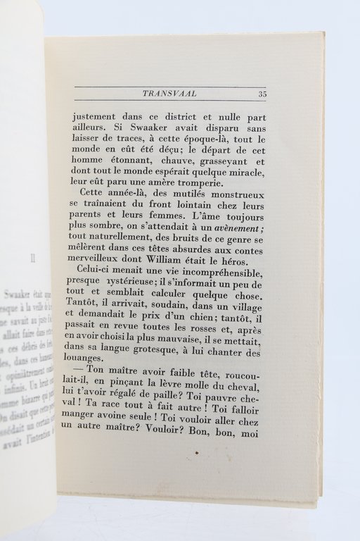 Transvaal suivi de Les Moujiks