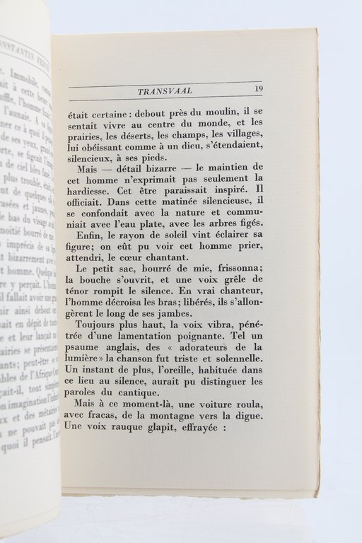 Transvaal suivi de Les Moujiks