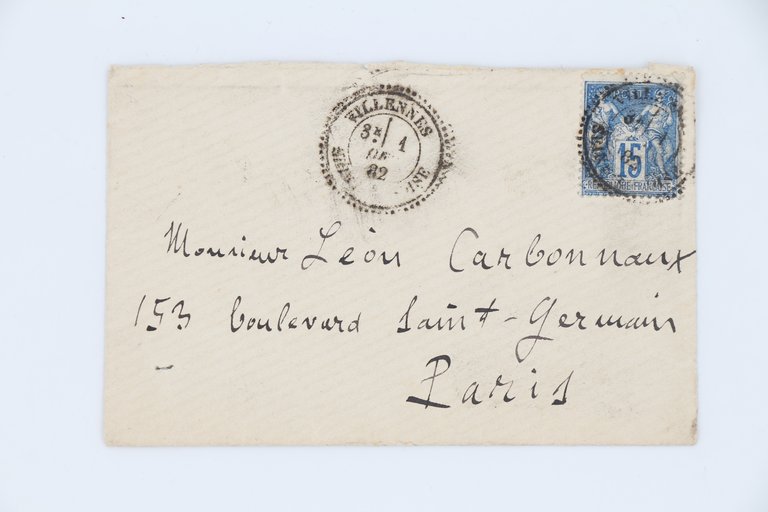 Très importante lettre autographe signée inédite adressée à Léon Carbonnaux …