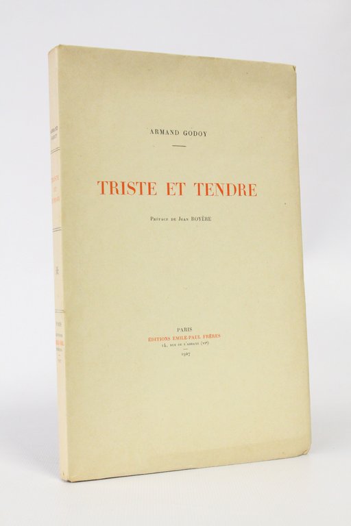 Triste et tendre