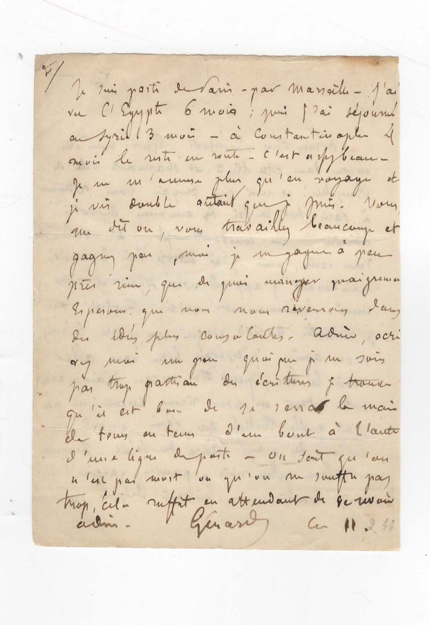 « Quelle tristesse que Paris quand on revient des pays …