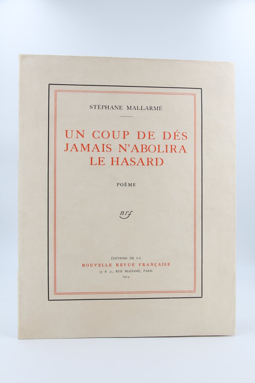 Un coup de dés jamais n'abolira le hasard