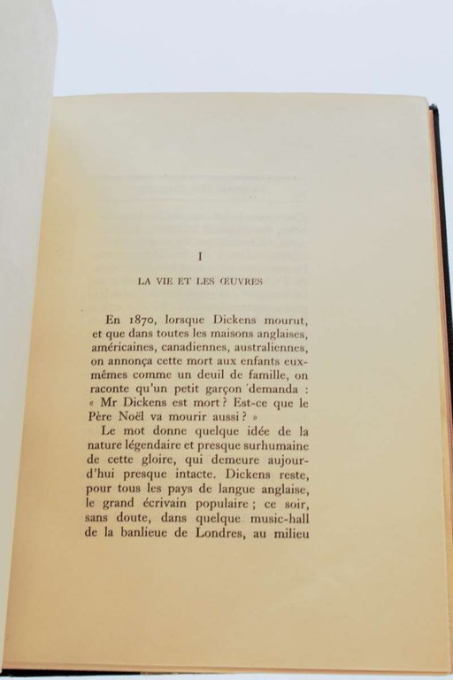 Un essai sur Dickens