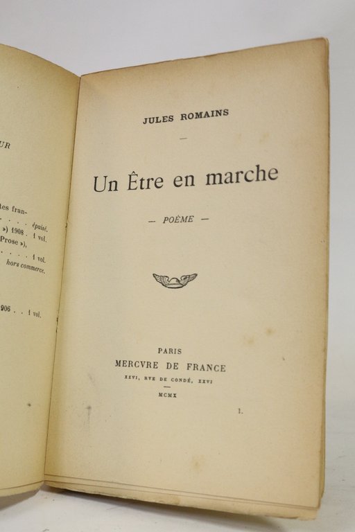Un être en marche