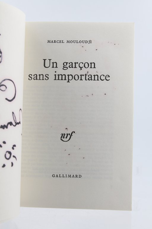 Un Garçon sans Importance